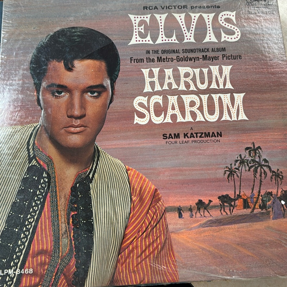 Elvis vinyl record